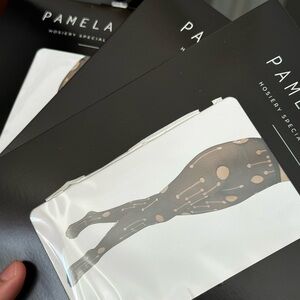 Pamela Mann Black Patterned Tights